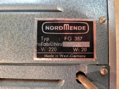 Farb-Generator FG 387; Nordmende, (ID = 2785049) Equipment