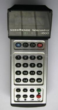 Fernbedienung - Telecontrol 1600; Nordmende, (ID = 1775818) Misc