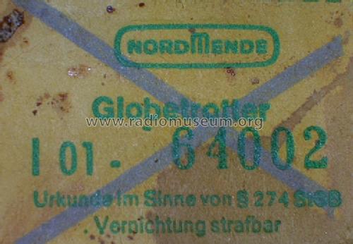 Globetrotter I01 Ch= 7/601; Nordmende, (ID = 590219) Radio