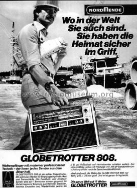 Globetrotter 808 8.104A; Nordmende, (ID = 1652418) Radio