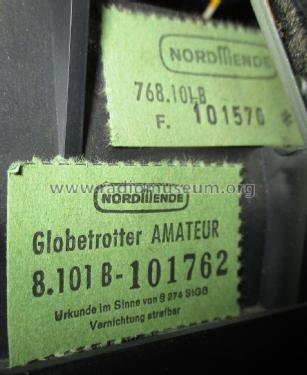 Globetrotter Amateur 968.101B Ch= 8.101B ; Nordmende, (ID = 2029012) Radio