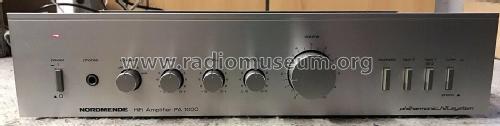 Hifi Amplifier PA1000 981.151 H; Nordmende, (ID = 2814408) Ampl/Mixer