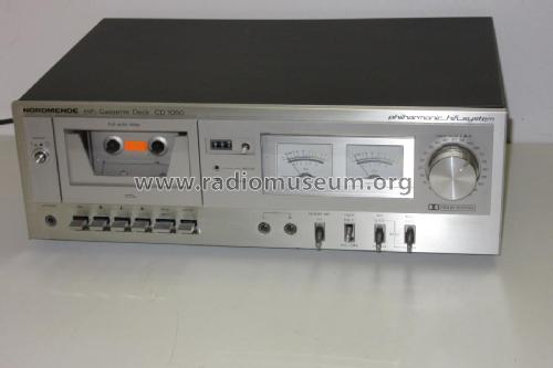 HiFi Cassette Deck CD-1050; Nordmende, (ID = 2094757) Enrég.-R