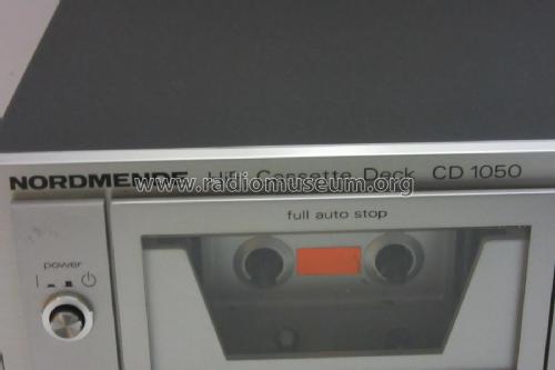 HiFi Cassette Deck CD-1050; Nordmende, (ID = 2094759) Sonido-V