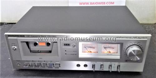 HiFi Cassette Deck CD-1050; Nordmende, (ID = 2542733) Reg-Riprod