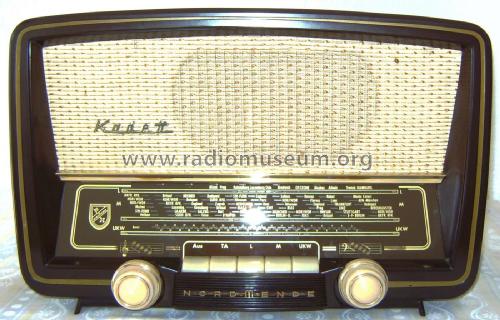 Kadett 58 Ch= 5701x; Nordmende, (ID = 1800915) Radio