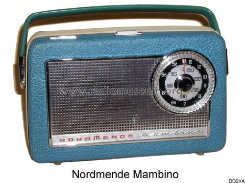 Mambino E06 Ch= 1/606; Nordmende, (ID = 12073) Radio