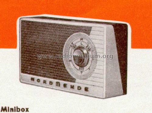 Minibox Ch= 0/602; Nordmende, (ID = 85004) Radio