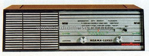 Norma Luxus 2.150A Ch= 14414-155; Nordmende, (ID = 987859) Radio