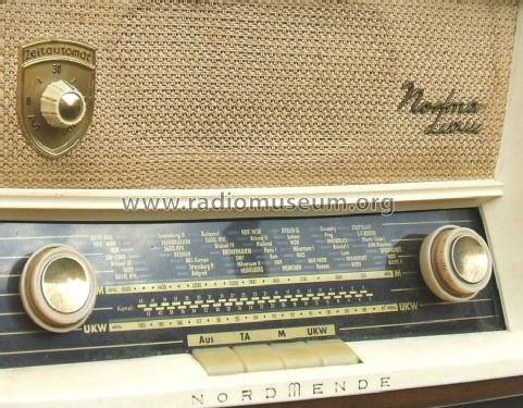 Norma Luxus 59 Ch= 59/610; Nordmende, (ID = 1717211) Radio