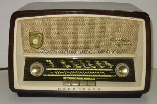 Norma Luxus 59 Ch= 59/610; Nordmende, (ID = 1970728) Radio