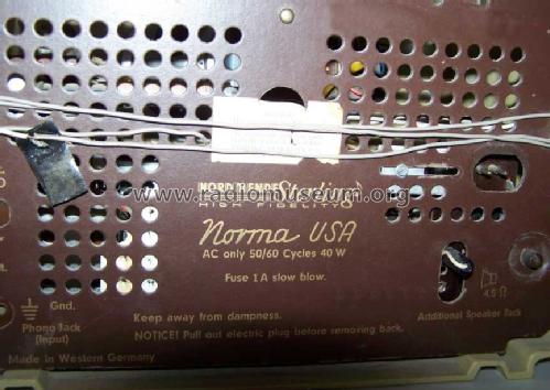 Sterling Norma USA; Nordmende, (ID = 661584) Radio