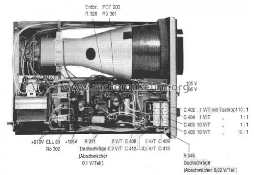 Service-Oszillograph SO367/1; Nordmende, (ID = 219520) Equipment