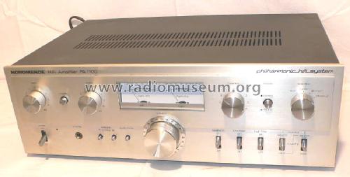 Philharmonic HiFi Amplifier PA1100 979.151H; Nordmende, (ID = 300790) Ampl/Mixer