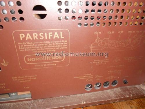 Parsifal-Stereo Z170 Ch= 2/616; Nordmende, (ID = 1999166) Radio