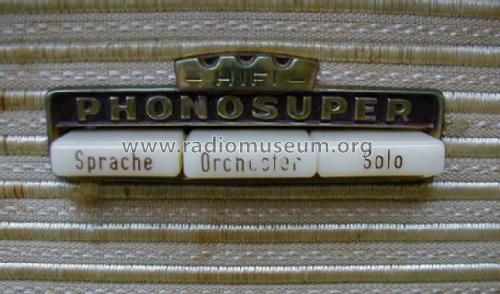 Phono-Super Ch= 0/614; Nordmende, (ID = 961260) Radio