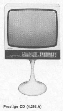 Prestige CD 4.295.A; Nordmende, (ID = 445104) Televisore