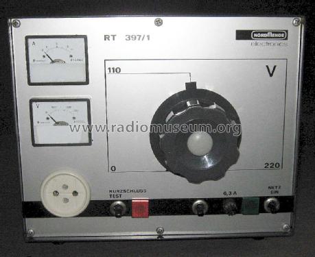 Regel-Trenntransformator RT 397/1 electronics; Nordmende, (ID = 2290681) Equipment