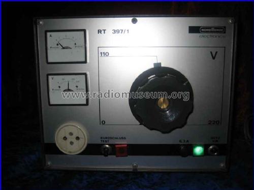 Regel-Trenntransformator RT 397/1 electronics; Nordmende, (ID = 568901) Equipment