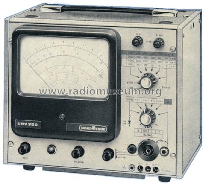 Röhrenvoltmeter URV356; Nordmende, (ID = 1321961) Equipment