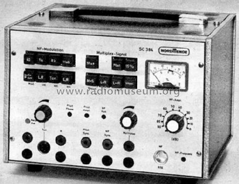 Service-Stereocoder SC384; Nordmende, (ID = 210316) Equipment