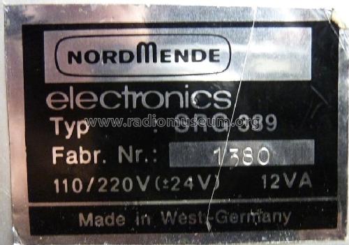 Sinus-Rechteck-Generator SRG389; Nordmende, (ID = 1930826) Equipment