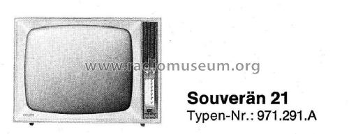 Souverän 21 971.291.A Ch= Uni 17; Nordmende, (ID = 942692) Télévision
