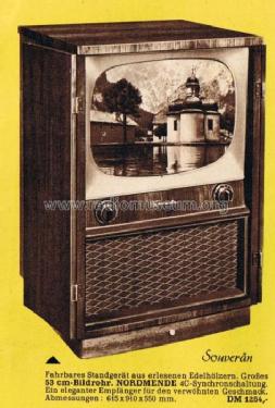 Souverän 55 Ch= 574; Nordmende, (ID = 377035) Televisore