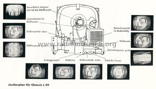 Souverän 59 Ch= L59; Nordmende, (ID = 1832531) Television