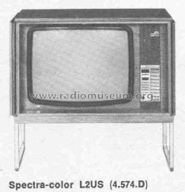 Spectra-Color L2US 4.574.D; Nordmende, (ID = 438689) Fernseh-E