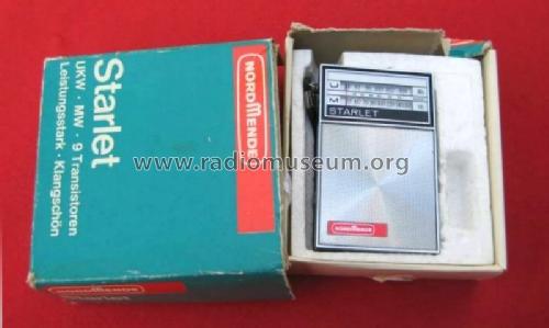 Starlet 18 A18 Ch= 8/118B; Nordmende, (ID = 1083528) Radio