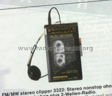 Stereo Clipper 3322; Nordmende, (ID = 470786) Radio