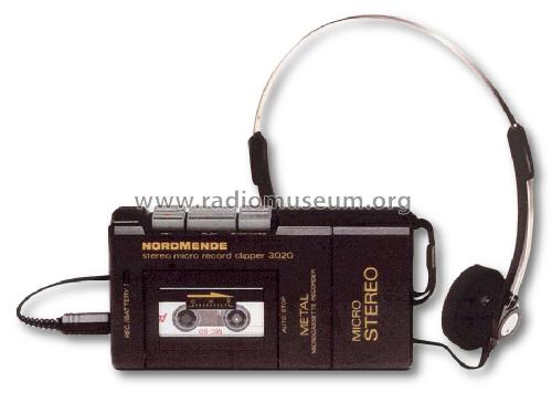Stereo Micro Record Clipper 3020; Nordmende, (ID = 993327) Enrég.-R