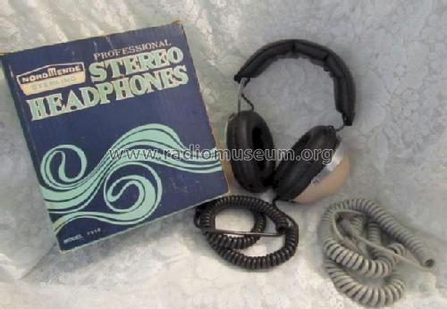 Sterling Professional Stereo Headphones 110; Nordmende, (ID = 1345500) Speaker-P