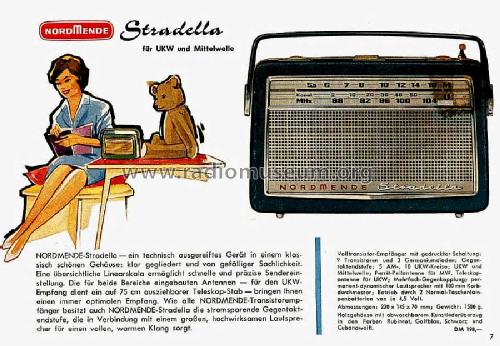 Stradella Z09 Ch= 2/609; Nordmende, (ID = 256057) Radio