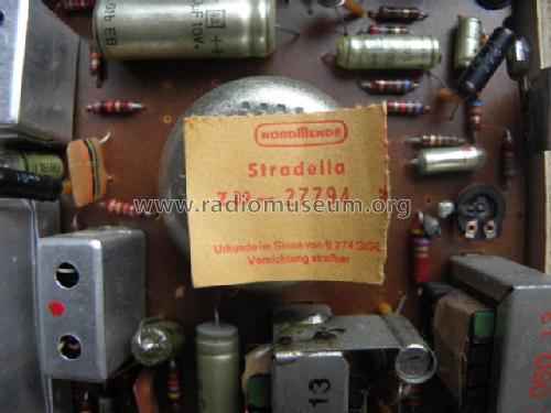 Stradella Z09 Ch= 2/609; Nordmende, (ID = 1400399) Radio