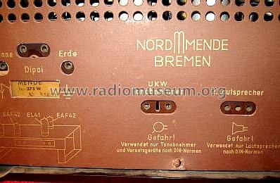 Super 275W; Nordmende, (ID = 166337) Radio
