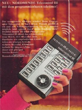 Telecontrol III ; Nordmende, (ID = 680206) Divers