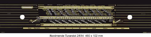 Turandot 61 Z14 Ch= 2/614; Nordmende, (ID = 1402764) Radio