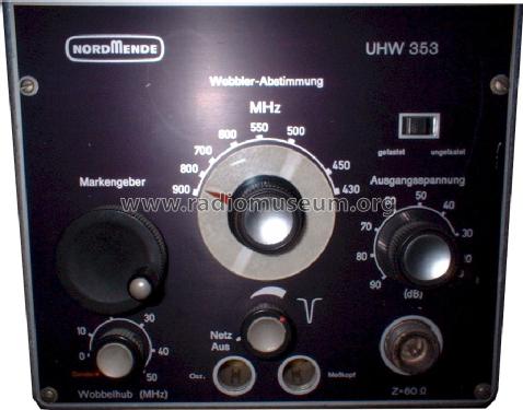 UHF-Wobbler UHW353; Nordmende, (ID = 453972) Equipment