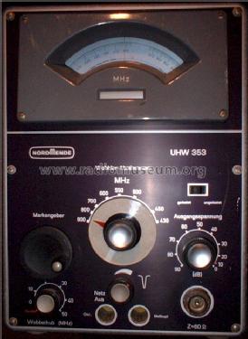 UHF-Wobbler UHW353; Nordmende, (ID = 453973) Equipment