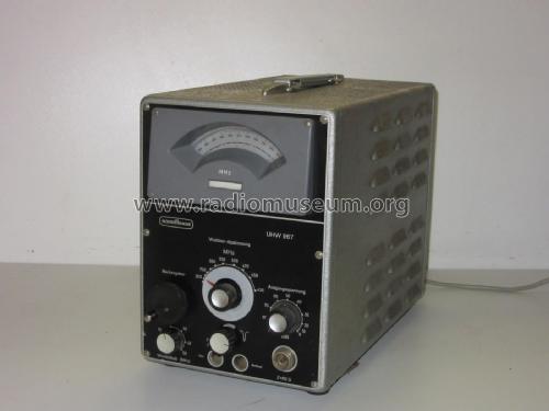 UHF Wobbler UHW 967; Nordmende, (ID = 2356768) Ausrüstung