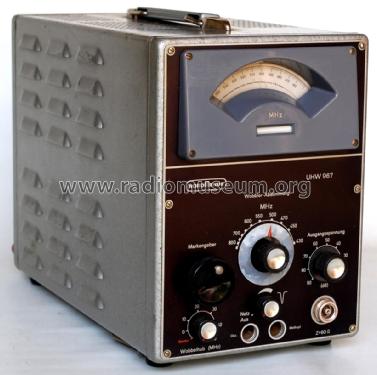 UHF Wobbler UHW 967; Nordmende, (ID = 2518065) Ausrüstung