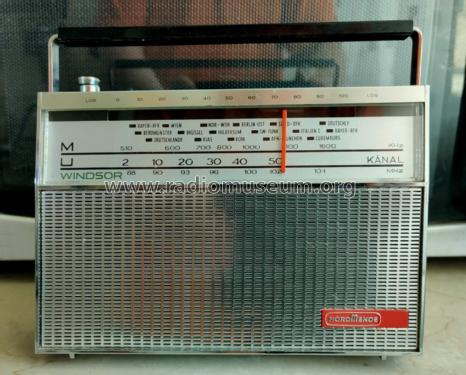 Windsor 18 Ch= 8/117A; Nordmende, (ID = 2757816) Radio