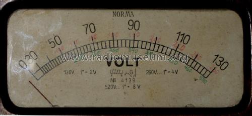 Betriebs-Spannungsmesser 8V 858; NORMA Messtechnik (ID = 459217) Equipment