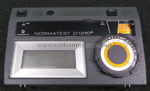 Normatest D1210 ; NORMA Messtechnik (ID = 2890396) Equipment