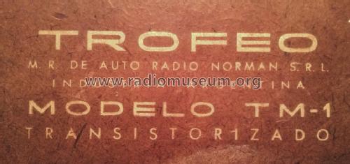 Trofeo TM-1; Norman, Autoradio (ID = 1671190) Radio