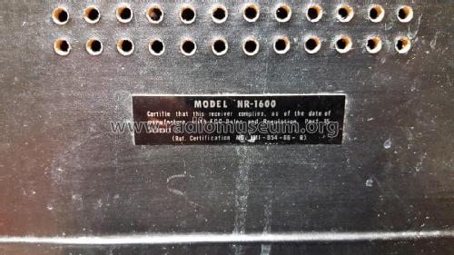 North American 16 Transistor NR-1600; NAFT N.A.F.T. North (ID = 2290596) Radio