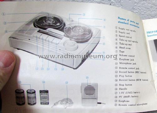 6 Transistor Tape Recorder N-678; NAFT N.A.F.T. North (ID = 2830902) R-Player