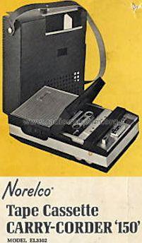 Norelco Carry-Corder 150 EL3302; Norelco, North (ID = 490971) R-Player